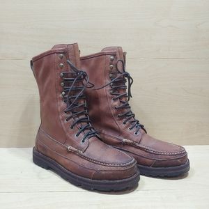 Cabelas Genuine Leather Mid-Calf High Boots